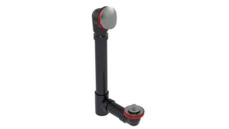 ABS OFFSET WASTE & OVERFLOW LIFT & TURN (6042L)