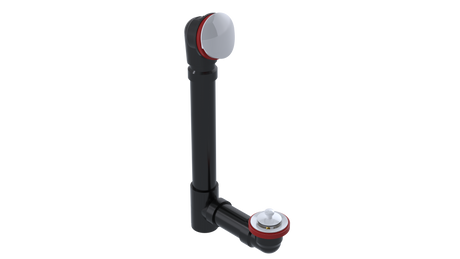 ABS OFFSET WASTE & OVERFLOW LIFT & TURN (6042L)