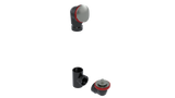 ABS OFFSET WASTE & OVERFLOW LIFT & TURN KIT (6042LK)