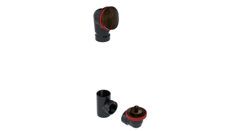 ABS OFFSET WASTE & OVERFLOW LIFT & TURN KIT (6042LK)