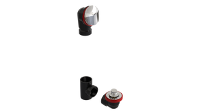 ABS OFFSET WASTE & OVERFLOW LIFT & TURN KIT (6042LZK-CP)