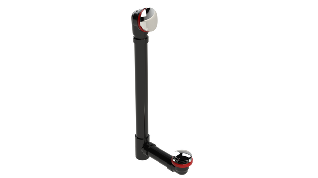 ABS OFFSET WASTE & OVERFLOW CLICKER® EXTENDED (6042Q-20BCP)