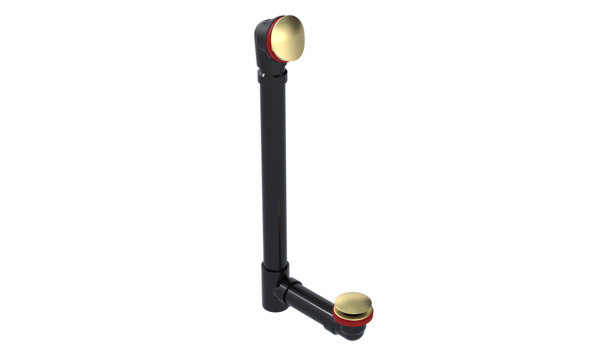 ABS OFFSET WASTE & OVERFLOW CLICKER® EXTENDED (6042Q-20BG)