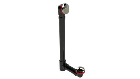 ABS OFFSET WASTE & OVERFLOW CLICKER® EXTENDED (6042Q-20POLN)