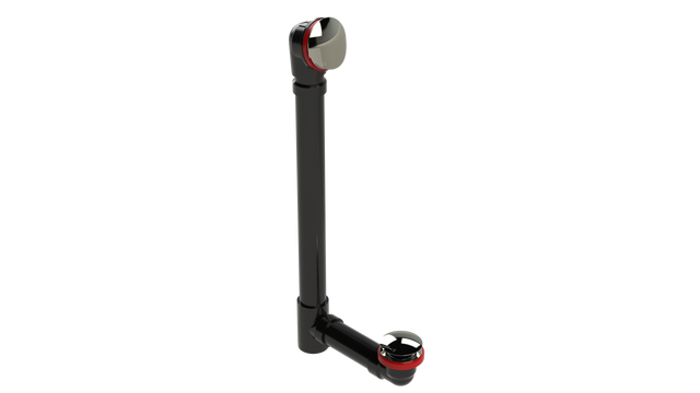 ABS OFFSET WASTE & OVERFLOW CLICKER® EXTENDED (6042Q-20POLN)