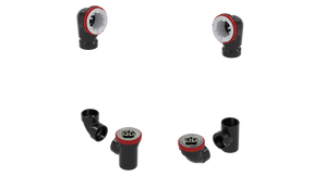 ABS TOTAL 1™ W/O ROUGH-IN KIT - FULL KIT (LESS PIPE, WITH TEE AND EL) (6060RI-K)