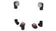 ABS TOTAL 1™ W/O W/ROUND & ZINC LIFT & TURN KIT - FULL KIT (LESS PIPE, WITH TEE AND EL) (6062LZK-CP)