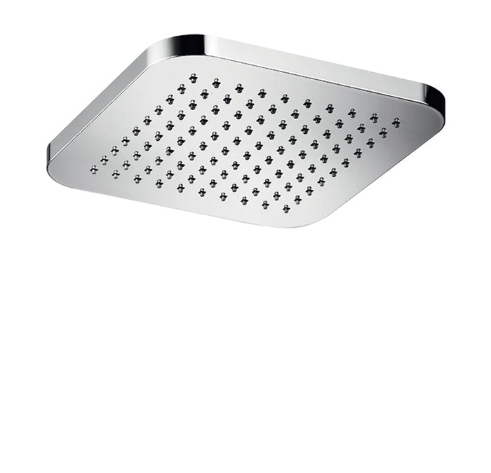 Kuky 8" square rain head with rounded corners