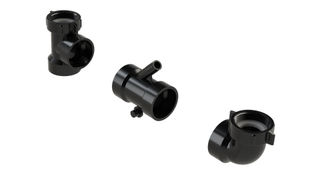 1-1/2” ABS/DWV End Outlet Continuous Waste Kit - Dishwasher Fitting (6065K-DCW)