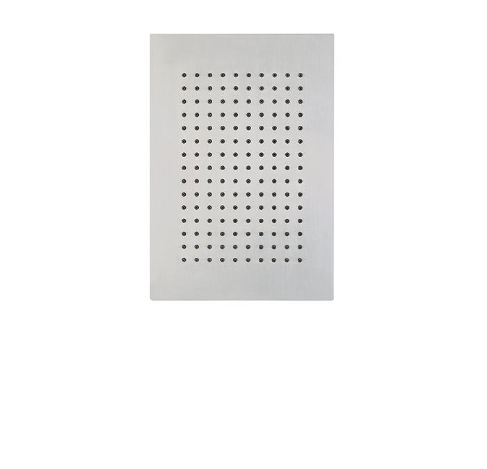 Recessed rectangualr rain head