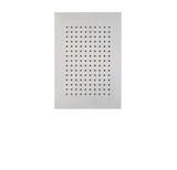 Recessed rectangualr rain head