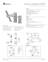 3-piece deckmount tub filler with handshower