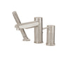 Aquabrass 3-Piece Deck Mount Tub Filler with Hand Shower - image 2