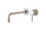 Aquabrass Wall Mount Bathroom Faucet, Brushed Nickel - image 2