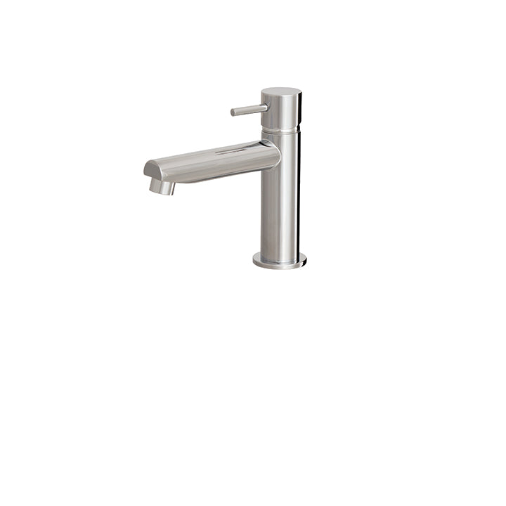 Small single-hole lavatory faucet