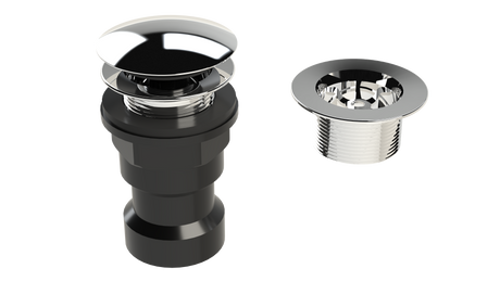 ABS Integral Waste & Overflow Clicker® Kit without Overflow (610Q)