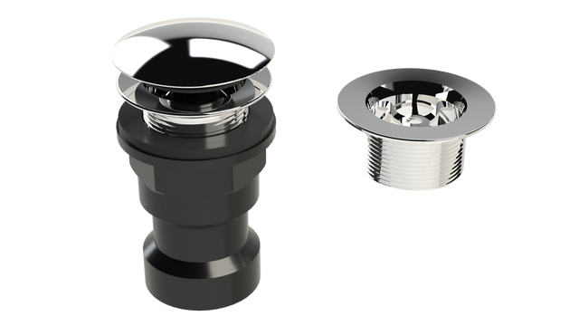 ABS Integral Waste & Overflow Clicker® Kit without Overflow (610Q)