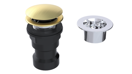 ABS Integral Waste & Overflow Clicker® Kit without Overflow (610Q)