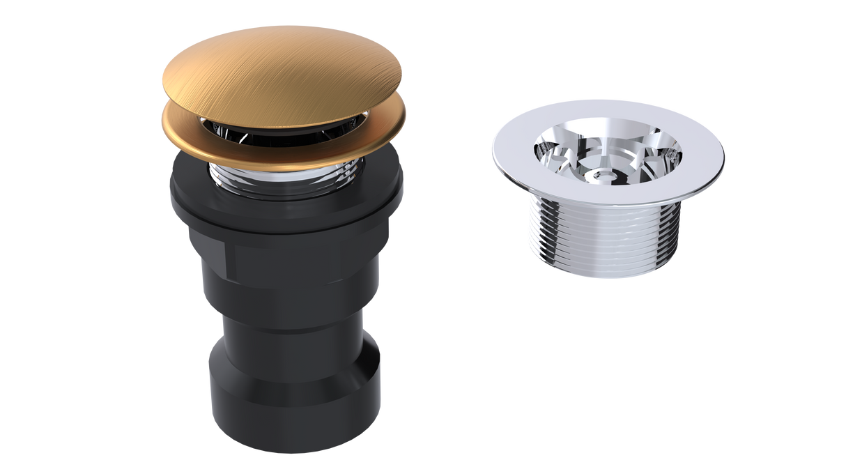 ABS Integral Waste & Overflow Clicker® Kit without Overflow (610Q)