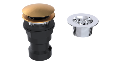 ABS Integral Waste & Overflow Clicker® Kit without Overflow (610Q)