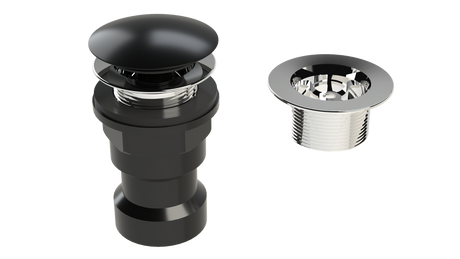 ABS Integral Waste & Overflow Clicker® Kit without Overflow (610Q)