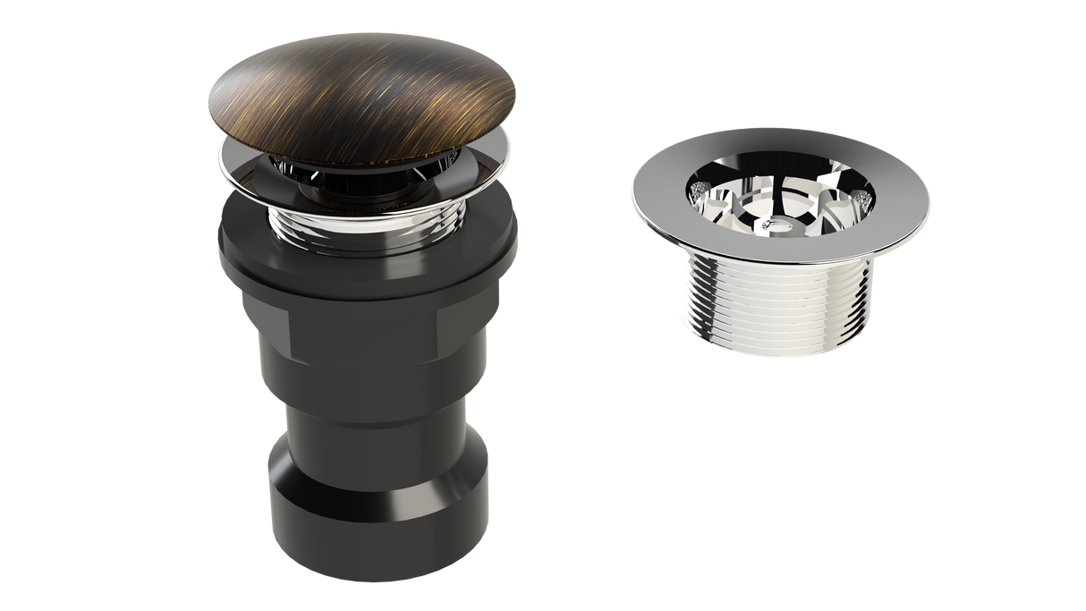 ABS Integral Waste & Overflow Clicker® Kit without Overflow (610Q)