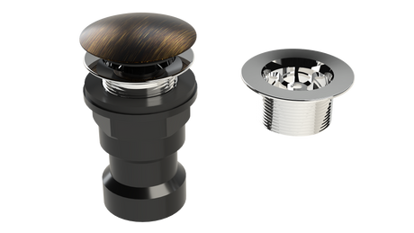 ABS Integral Waste & Overflow Clicker® Kit without Overflow (610Q)