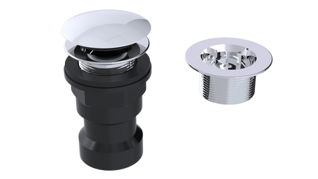 ABS Integral Waste & Overflow Clicker® Kit without Overflow (610Q)