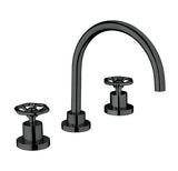 Widespread basin faucet