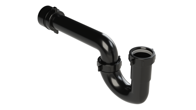 1-1/2" Plastic P-Trap (614-SJ)