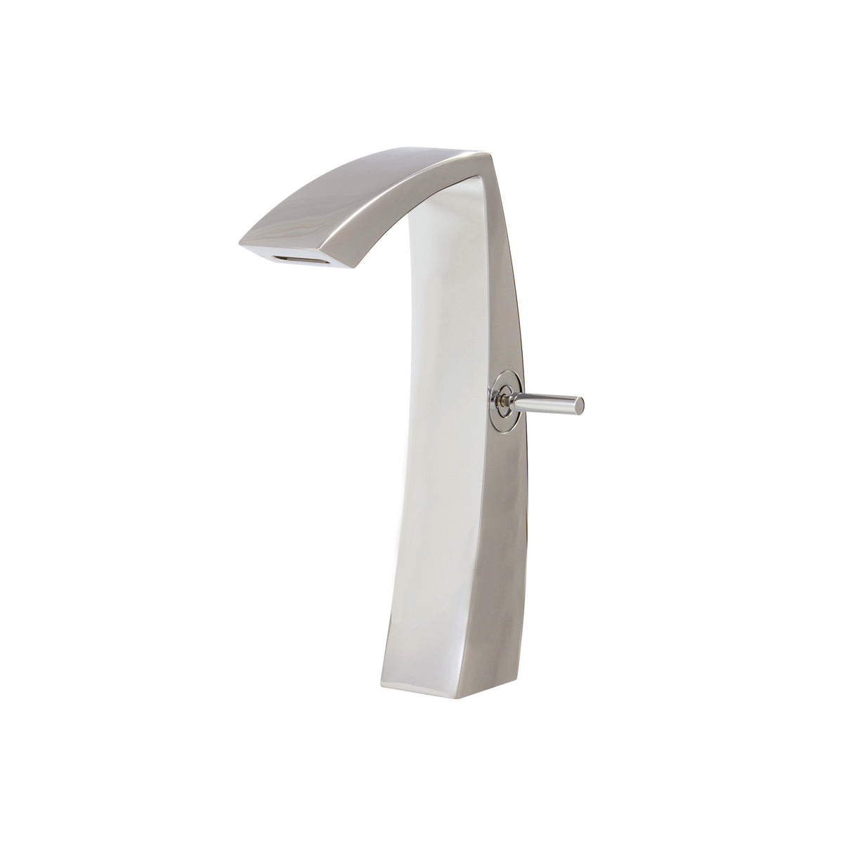 Tall single-hole lavatory faucet