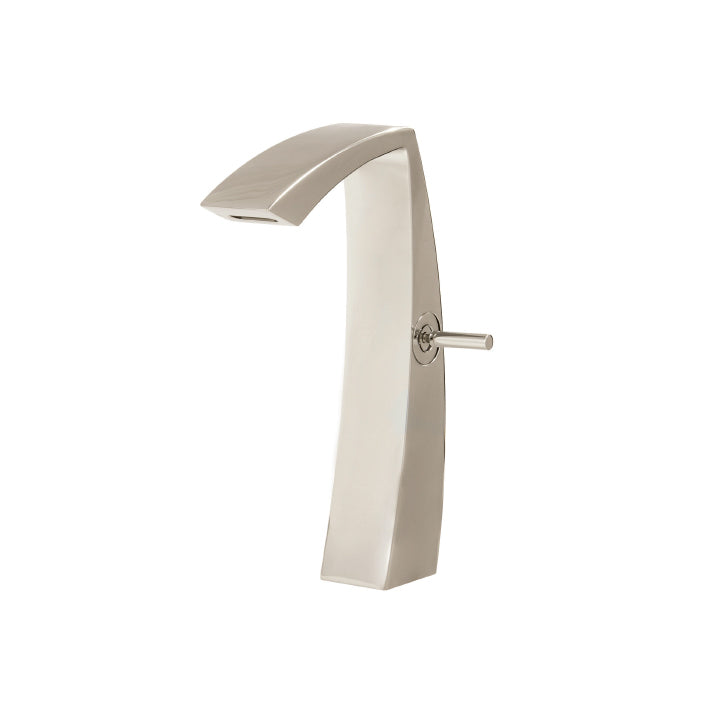 Tall single-hole lavatory faucet