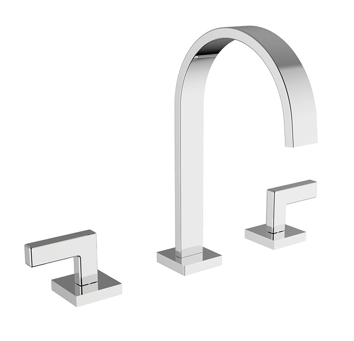 Widespread basin faucet