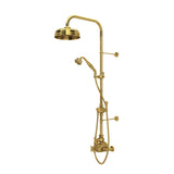 Georgian Era 3/4" Exposed Wall Mount Thermostatic Shower System