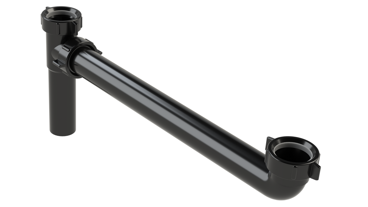 1-1/2” Plastic End Outlet Continuous Waste (6265-SJ)