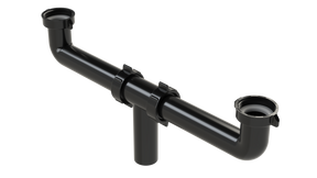 1-1/2” Plastic Continuous Waste - End Outlet (6267-DC)