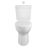 Touchless Chair Height Elongated Toilet 1.28 gpf