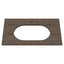 Studio® S Above Counter Sink Top with Center Hole Only