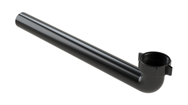 1-1/2" Plastic Waste Arm - 15" (6282-DC)