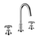Widespread basin faucet