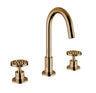 Widespread basin faucet