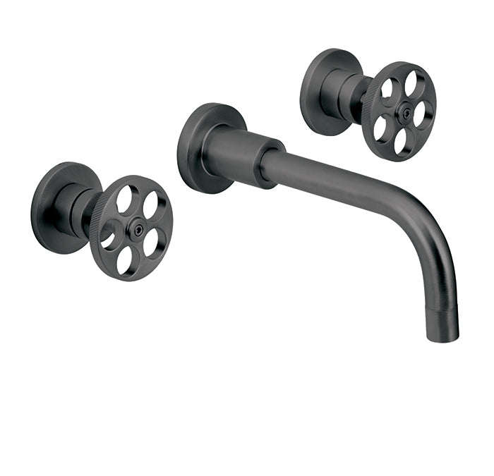 Wall mount basin faucet