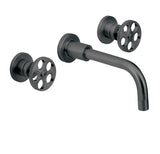 Wall mount basin faucet