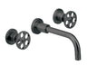 Wall mount basin faucet