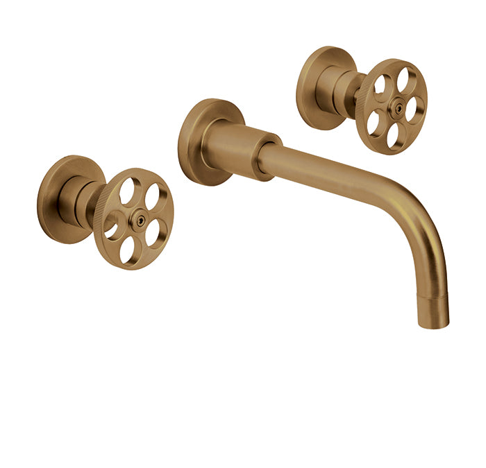 Wall mount basin faucet