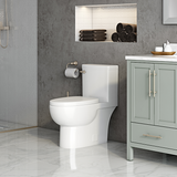 MALIBU II Two-Piece Toilet, Rear Outlet