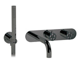 3/4" thermostatic wall mount tub fller with hand shower - TRIM ONLY