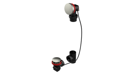 ABS OFFSET WASTE & OVERFLOW CABLE-DRIVE® KIT (6342CK)