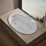 Sunward® 66" x 42" drop-in whirlpool bath