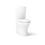 Persuade® Curv Two-piece elongated toilet with skirted trapway, dual-flush